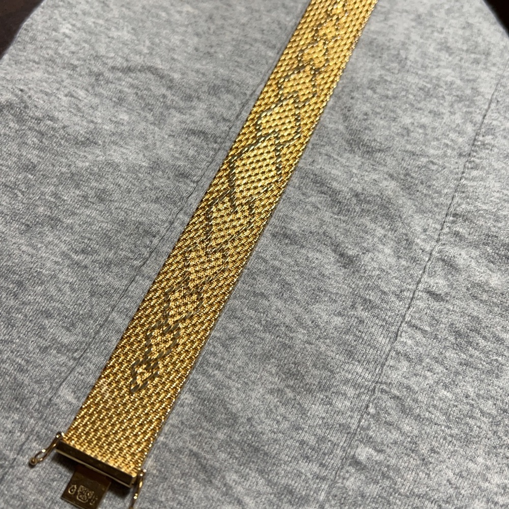 .750 18k gold bracelet
